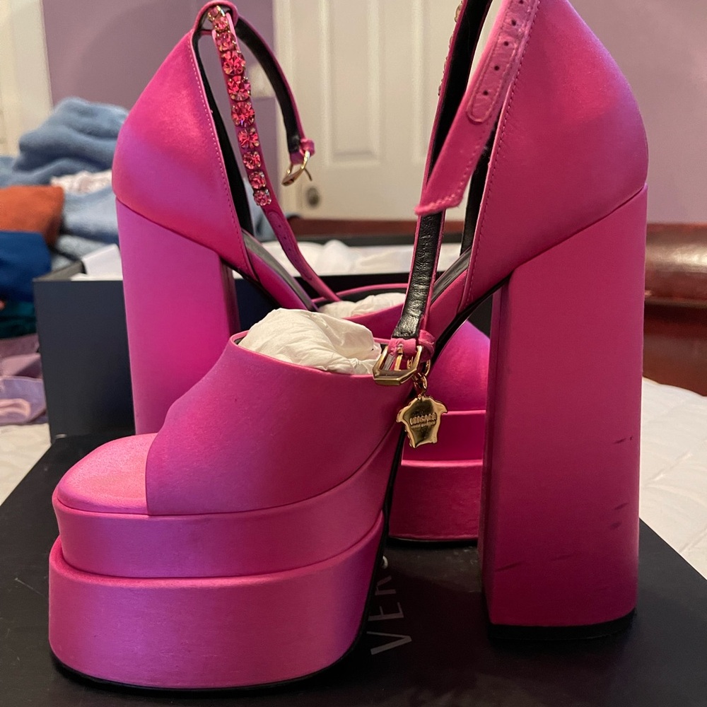 Pink Platform Heel